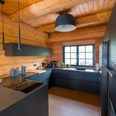 Wunderschoenes Blockhaus Direkt Am Fuer 10 Pax Grobern